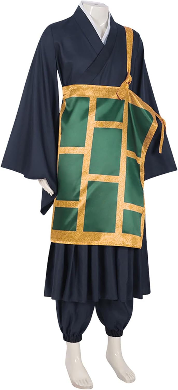 Monenjoy　呪術廻戦 夏油傑 げとうすぐる 和服 学生時代服 コスチューム コスプレ 衣装 仮装 COS 学園祭 呪詛師 着物 変装 - Monenjoy