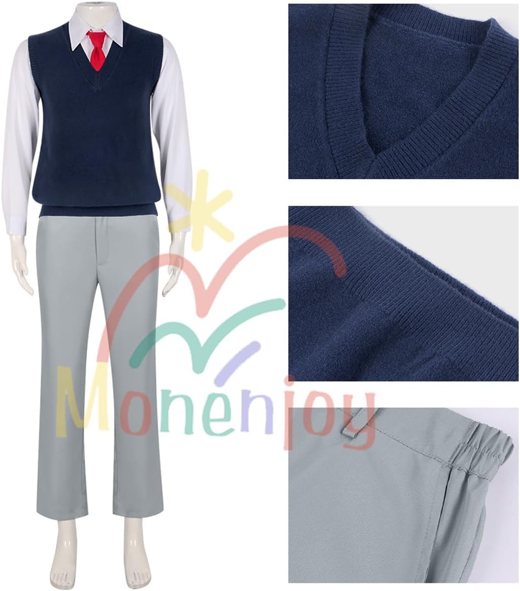 Monenjoy 2.5次元の誘惑　奥村正宗　コスプレ衣装　コスチューム　高校服 ユニフォーム　 ハロウィン クリスマス 仮装　 - Monenjoy