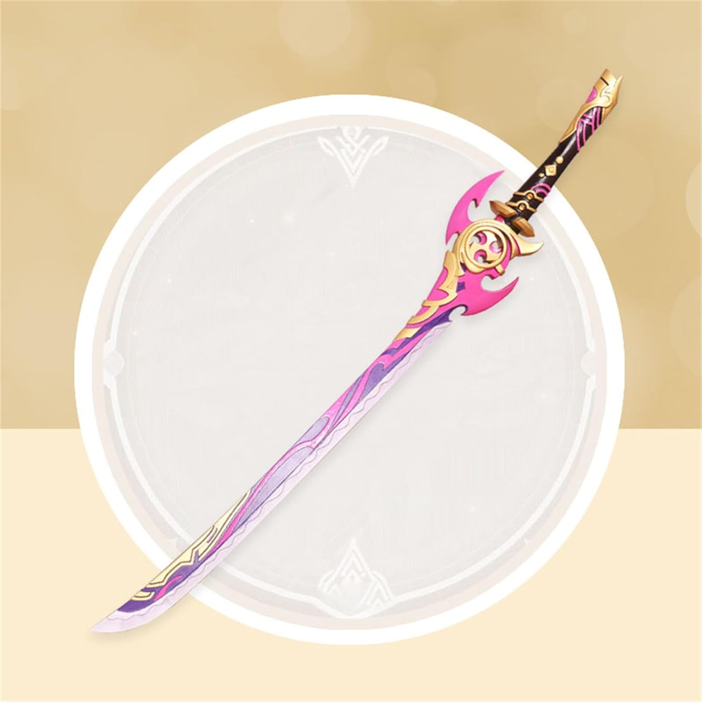 Monenjoy 原神 コスプレ道具 喜多院十文字槍 約181cm トーマ 雷電将軍 元素爆発 アクセサリー PU製造 cosplay 学園祭 イベント ハロウィン COS おもちゃ [並行輸入品] - Monenjoy