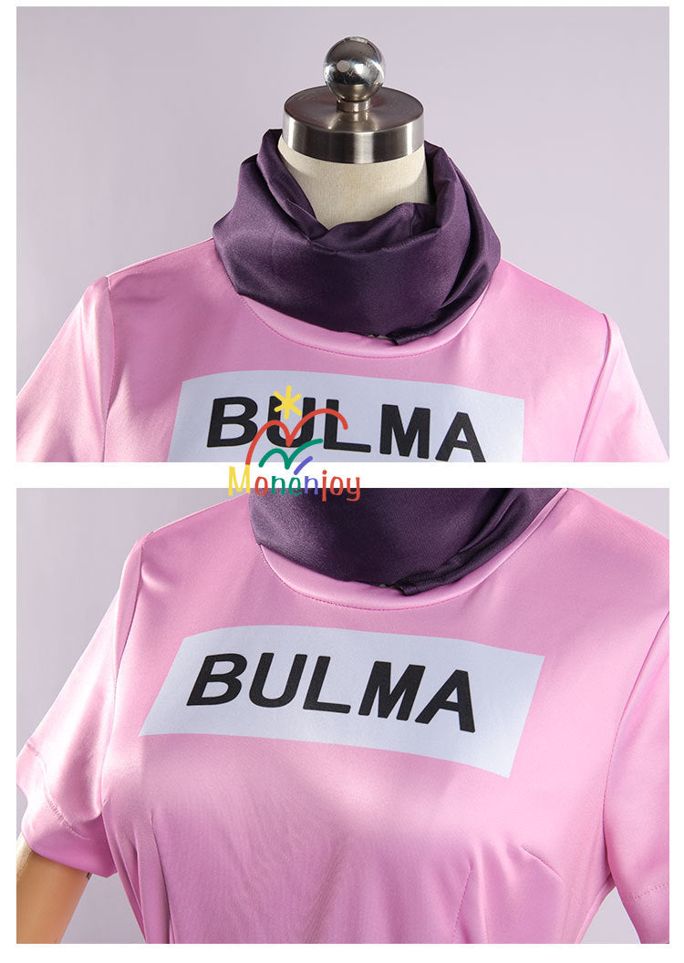 Monenjoy　ドラゴンボール　ブルマ　コスプレ衣装　ワンピース　イベントGS1354 - Monenjoy