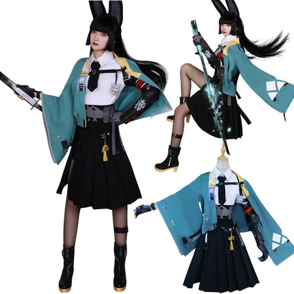 Monenjoy　ゼンレスゾーンゼロ エレン・ジョーウィッグ追加 コスチューム ゼンゼロ/ZZZ　コスプレ 衣装  イベント