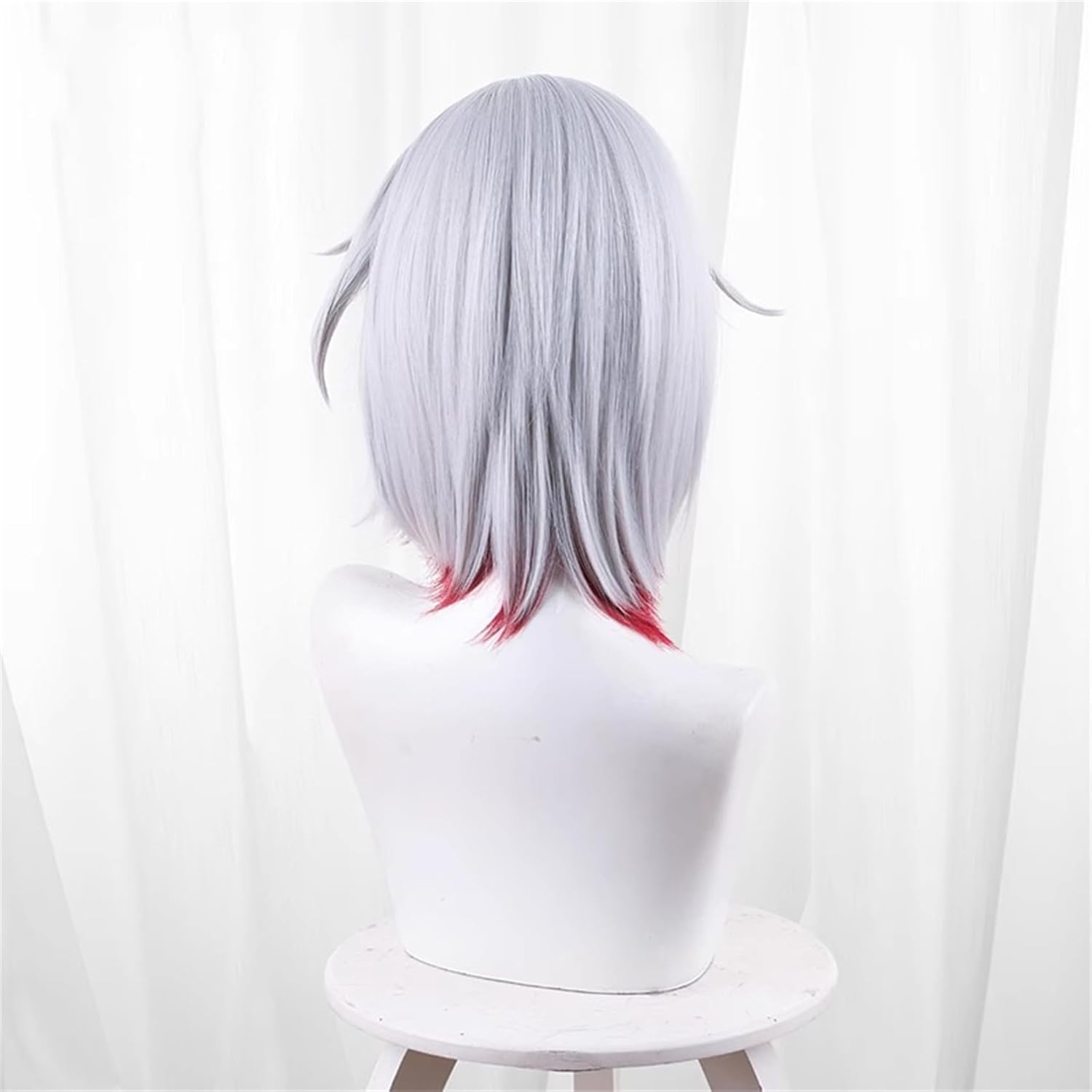 Monenjoy 崩壊スターレイル 桂乃芬 ウィッグ 80cm ロング 自然 ショート ボブ フルウィッグ ストレート ウイッグ wig かつら フルウィッグ ミディアム セミロング - Monenjoy