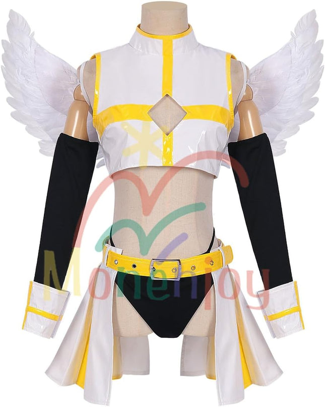 Monenjoy 2.5次元の誘惑 喜咲アリア コスチューム JK服 高校服 コスプレ衣装 髪飾り付 cosplay ハロウィン クリスマス 仮装 - Monenjoy