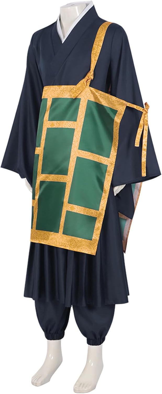 Monenjoy　呪術廻戦 夏油傑 げとうすぐる 和服 学生時代服 コスチューム コスプレ 衣装 仮装 COS 学園祭 呪詛師 着物 変装 - Monenjoy