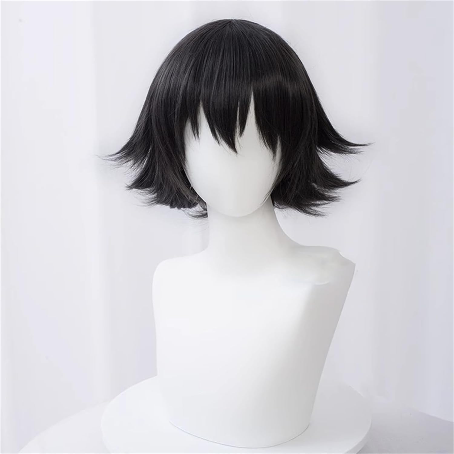 Monenjoy文豪ストレイドッグス 江戸川乱歩 ウィッグ 文スト 公演 コスプレ 衣装 舞台 ウィッグ ロング 自然 つけ毛 ルーズ メッシュ 耐熱 自然&nbsp; フルウィッグ バレない セミロング ミディアム ハロウィン - Monenjoy