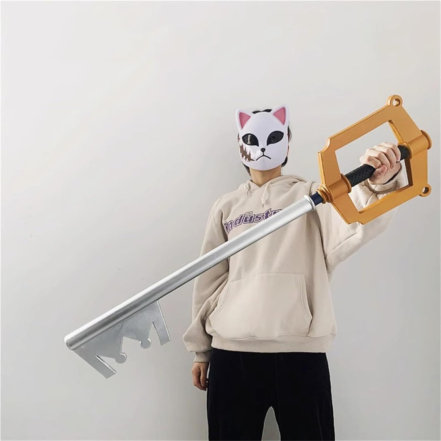 Monenjoy キングダムハーツ ソラ キーブレード 過ぎ去りし思い出 88*22cm 装備 鍵 PU製造 コスプレ道具 撮影道具 おもちゃ 手遊び ハロウィン レプリカ ハロウィン イベント - Monenjoy