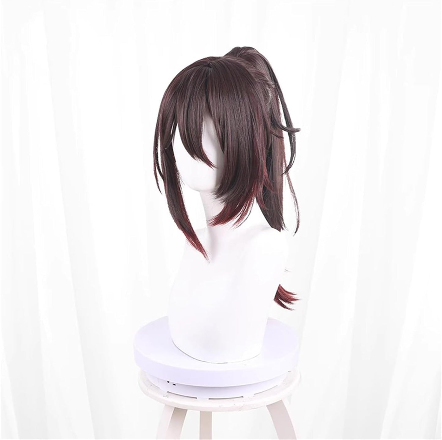 Monenjoy 崩壊スターレイル 桂乃芬 ウィッグ 80cm ロング 自然 ショート ボブ フルウィッグ ストレート ウイッグ wig かつら フルウィッグ ミディアム セミロング - Monenjoy