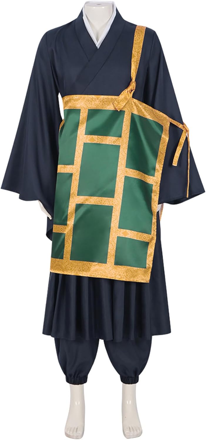 Monenjoy　呪術廻戦 夏油傑 げとうすぐる 和服 学生時代服 コスチューム コスプレ 衣装 仮装 COS 学園祭 呪詛師 着物 変装 - Monenjoy