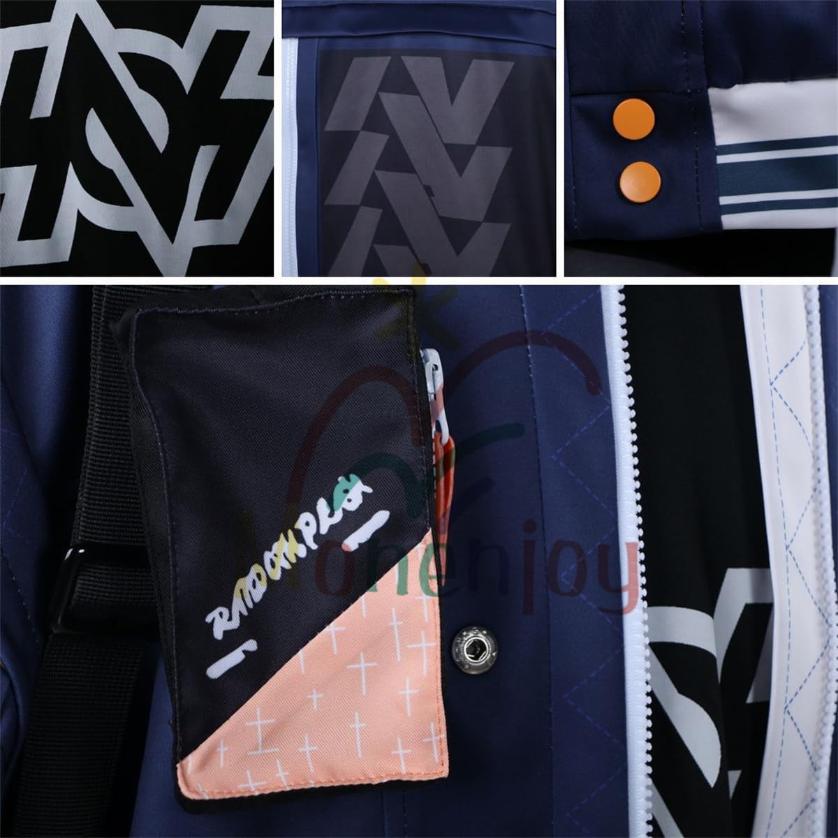 Monenjoy　ゼンレスゾーンゼロ エレン・ジョーウィッグ追加 コスチューム ゼンゼロ/ZZZ　コスプレ 衣装 イベント - Monenjoy