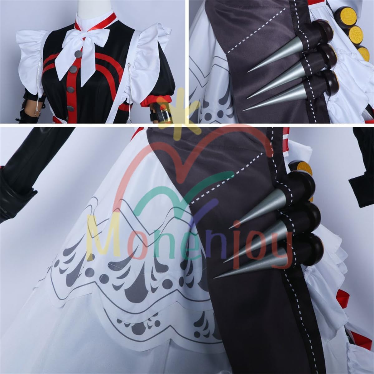 Monenjoy　ゼンレスゾーンゼロ エレン・ジョーウィッグ追加 コスチューム ゼンゼロ/ZZZ　コスプレ 衣装 イベント - Monenjoy