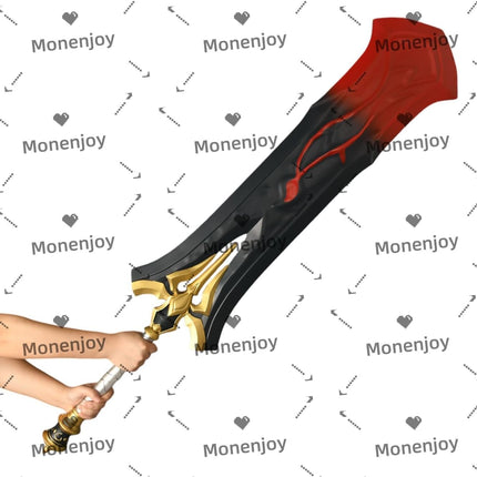 Monenjoy コスプレ道具 崩壊スターレイル 雲璃 うんり 剣140*18cm PU製造 1:1レプリカ 道具 武器 モデル ハロウィン イベント 工芸品 - Monenjoy