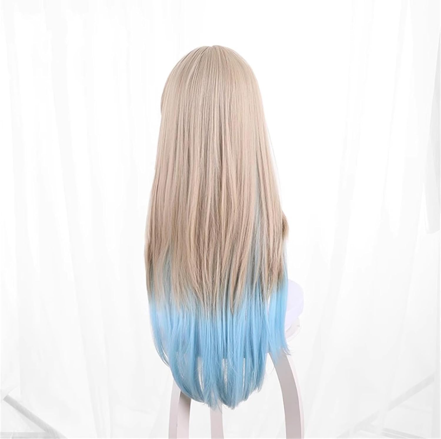 Monenjoy 崩壊スターレイル 桂乃芬 ウィッグ 80cm ロング 自然 ショート ボブ フルウィッグ ストレート ウイッグ wig かつら フルウィッグ ミディアム セミロング - Monenjoy