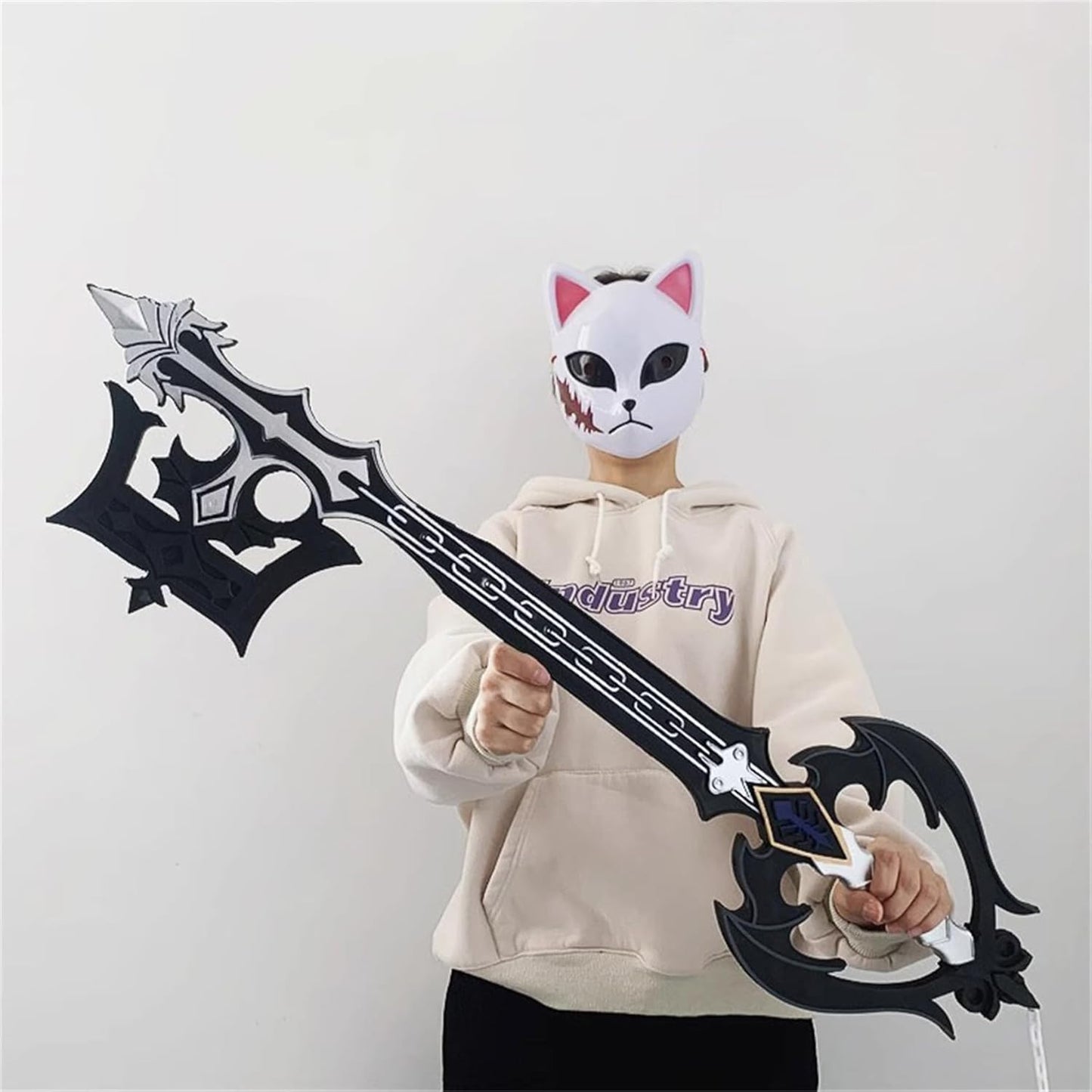 Monenjoy キングダムハーツ ソラ キーブレード 過ぎ去りし思い出 88*22cm 装備 鍵 PU製造 コスプレ道具 撮影道具 おもちゃ 手遊び ハロウィン レプリカ ハロウィン イベント - Monenjoy