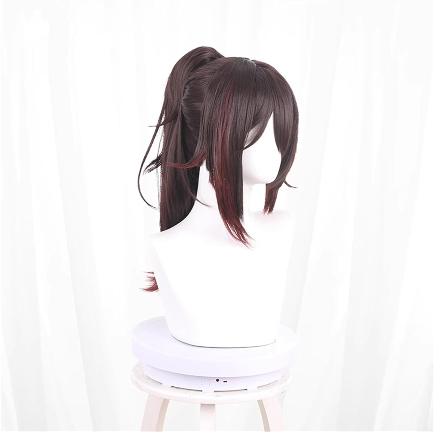 Monenjoy 崩壊スターレイル 桂乃芬 ウィッグ 80cm ロング 自然 ショート ボブ フルウィッグ ストレート ウイッグ wig かつら フルウィッグ ミディアム セミロング - Monenjoy
