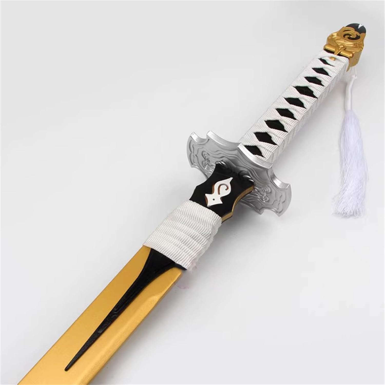 Monenjoy ニーアオートマタ レプリカコスプレ道具　 105cm PU製造 白の契約 黒の誓約 2B 9S 　花火大会 学園祭 ハロウィン 道具 武器 美術刀 ニーアオートマタ コスプレ - Monenjoy