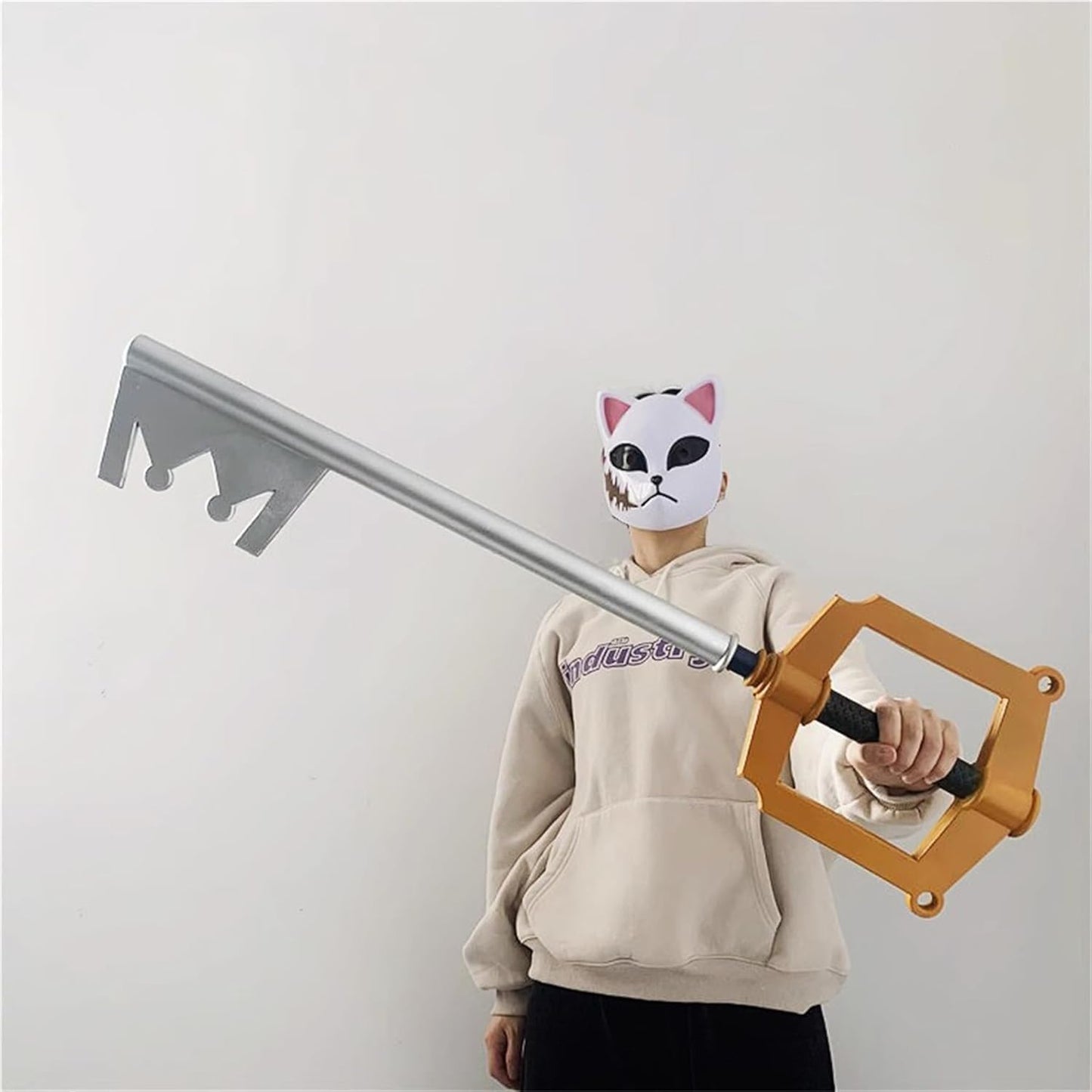 Monenjoy キングダムハーツ ソラ キーブレード 過ぎ去りし思い出 88*22cm 装備 鍵 PU製造 コスプレ道具 撮影道具 おもちゃ 手遊び ハロウィン レプリカ ハロウィン イベント - Monenjoy