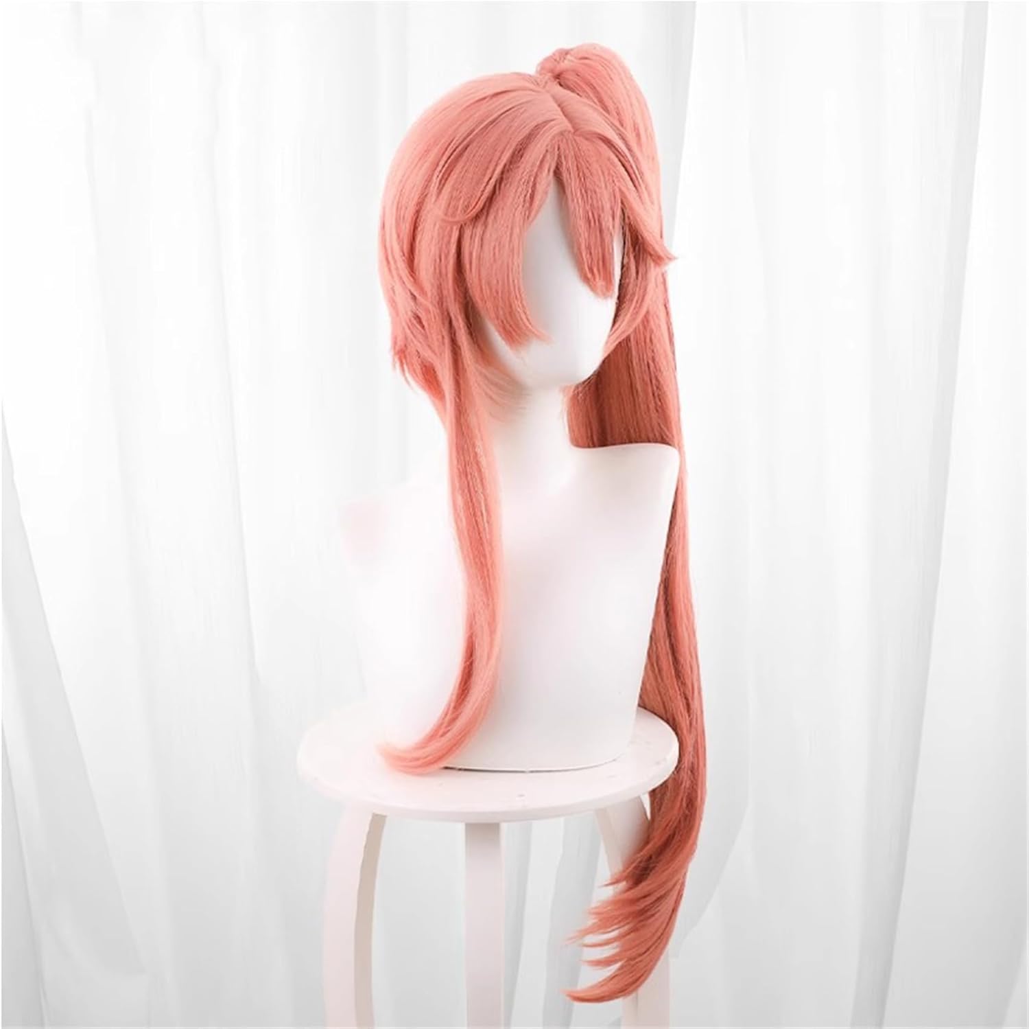 Monenjoy 崩壊スターレイル 桂乃芬 ウィッグ 80cm ロング 自然 ショート ボブ フルウィッグ ストレート ウイッグ wig かつら フルウィッグ ミディアム セミロング - Monenjoy