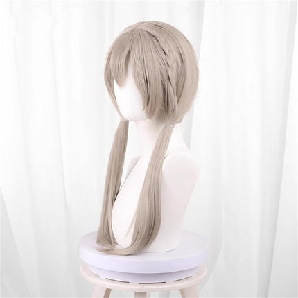 Monenjoy 崩壊スターレイル 桂乃芬 ウィッグ 80cm ロング 自然 ショート ボブ フルウィッグ ストレート ウイッグ wig かつら フルウィッグ ミディアム セミロング - Monenjoy