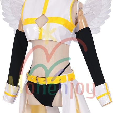 Monenjoy 2.5次元の誘惑 喜咲アリア コスチューム JK服 高校服 コスプレ衣装 髪飾り付 cosplay ハロウィン クリスマス 仮装