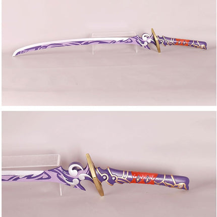 Monenjoy 原神 コスプレ道具 喜多院十文字槍 約181cm トーマ 雷電将軍 元素爆発 アクセサリー PU製造 cosplay 学園祭 イベント ハロウィン COS おもちゃ [並行輸入品]