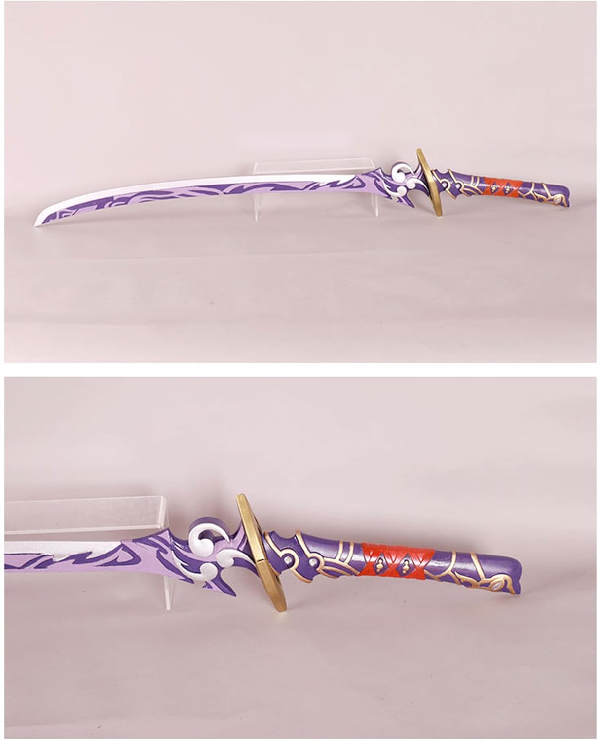 Monenjoy 原神 コスプレ道具 喜多院十文字槍 約181cm トーマ 雷電将軍 元素爆発 アクセサリー PU製造 cosplay 学園祭 イベント ハロウィン COS おもちゃ [並行輸入品] - Monenjoy