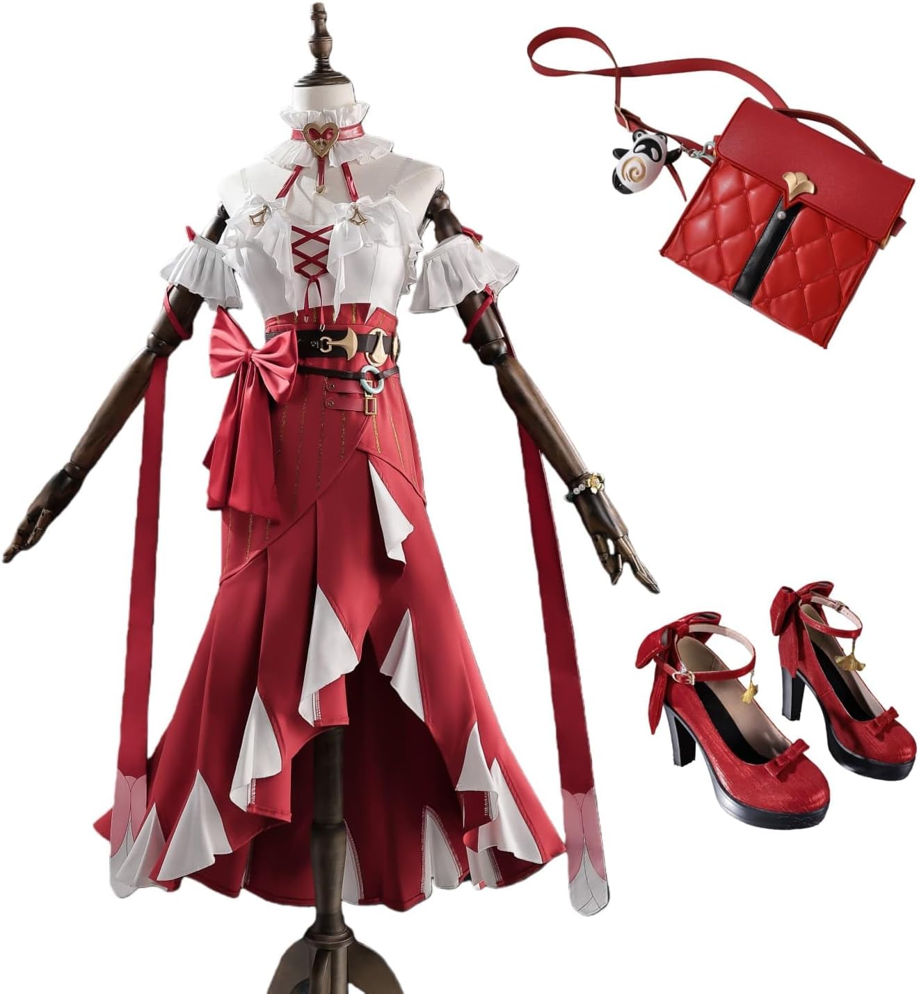 Monenjoy　ゼンゼロ　葉瞬光 暖かな光を拾って コスプレ 　コスチューム コスプレ衣装 鞄付き 3d樹脂製パーツ 雲嶽山