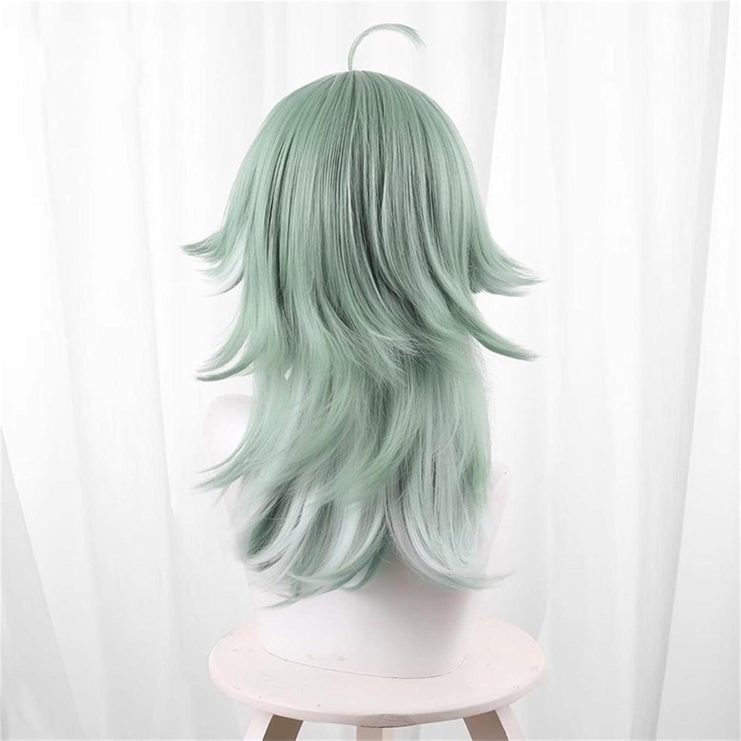 Monenjoy 崩壊スターレイル 桂乃芬 ウィッグ 80cm ロング 自然 ショート ボブ フルウィッグ ストレート ウイッグ wig かつら フルウィッグ ミディアム セミロング - Monenjoy