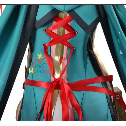 Monenjoy 鳴潮 折枝　コスプレ衣装　オリエ　コスチューム　3d樹脂アクセサリー＋ウィッグ追加 - Monenjoy