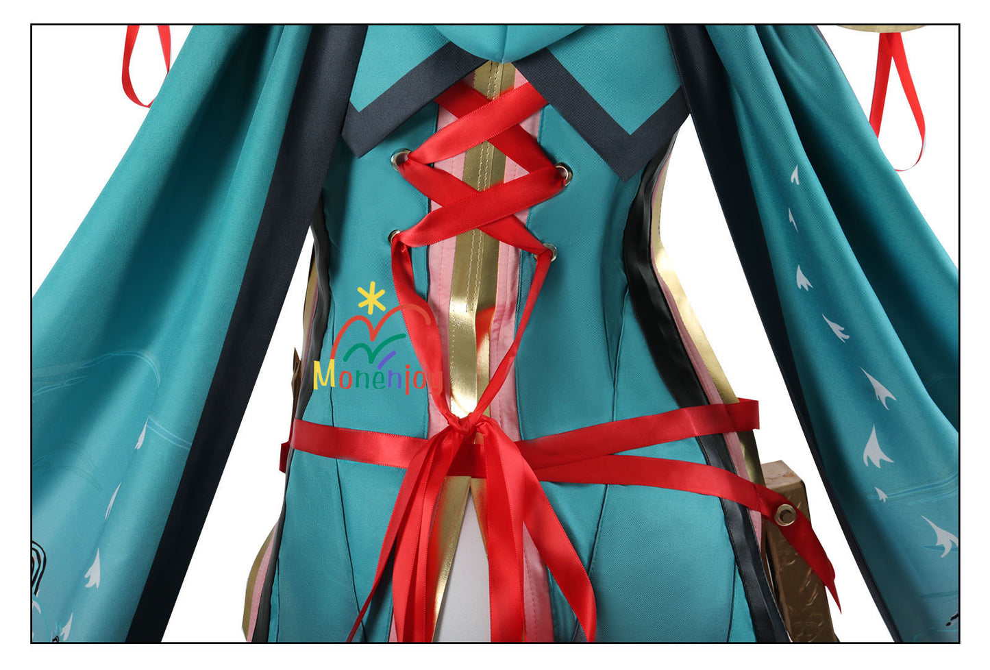 Monenjoy 鳴潮 折枝　コスプレ衣装　オリエ　コスチューム　3d樹脂アクセサリー＋ウィッグ追加 - Monenjoy