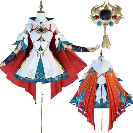 Monenjoy　崩壊スターレイル　三月なのか 巡狩の時代 雲璃 うんり　コスチューム スタレ cosplay スタレ コスプレ衣装 - Monenjoy