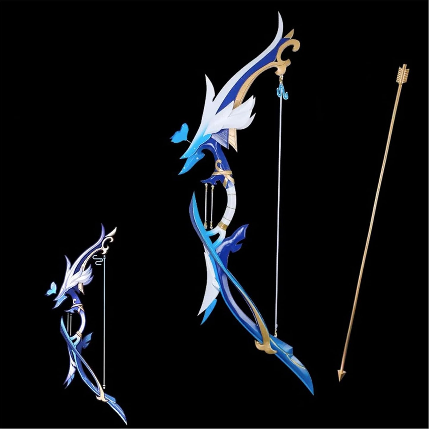 Monenjoy 原神 若水 弓 コスプレ道具　武器レプリカ　110cm　イェラン(夜蘭) タルタリヤ 甘雨　GS1192 - Monenjoy