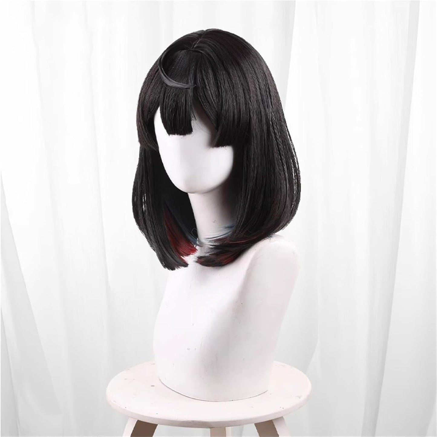 Monenjoy 崩壊スターレイル 桂乃芬 ウィッグ 80cm ロング 自然 ショート ボブ フルウィッグ ストレート ウイッグ wig かつら フルウィッグ ミディアム セミロング - Monenjoy