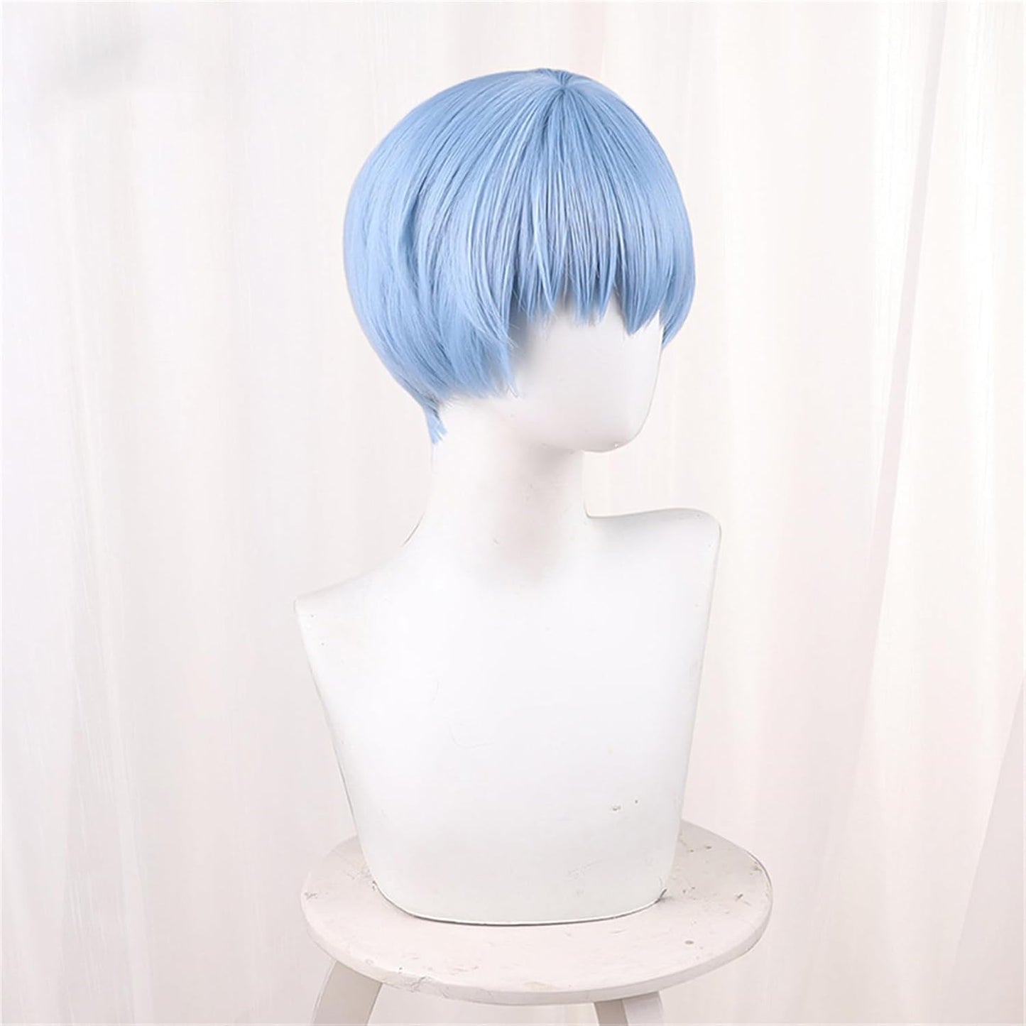 Monenjoy 葬送のフリーレン フリーレン ポニーテール ウィッグ ロング 自然 グラデーション フルウィッグ バレない セミロング ミディアム 可愛い ハイトーンカラー ハイライト かつら - Monenjoy