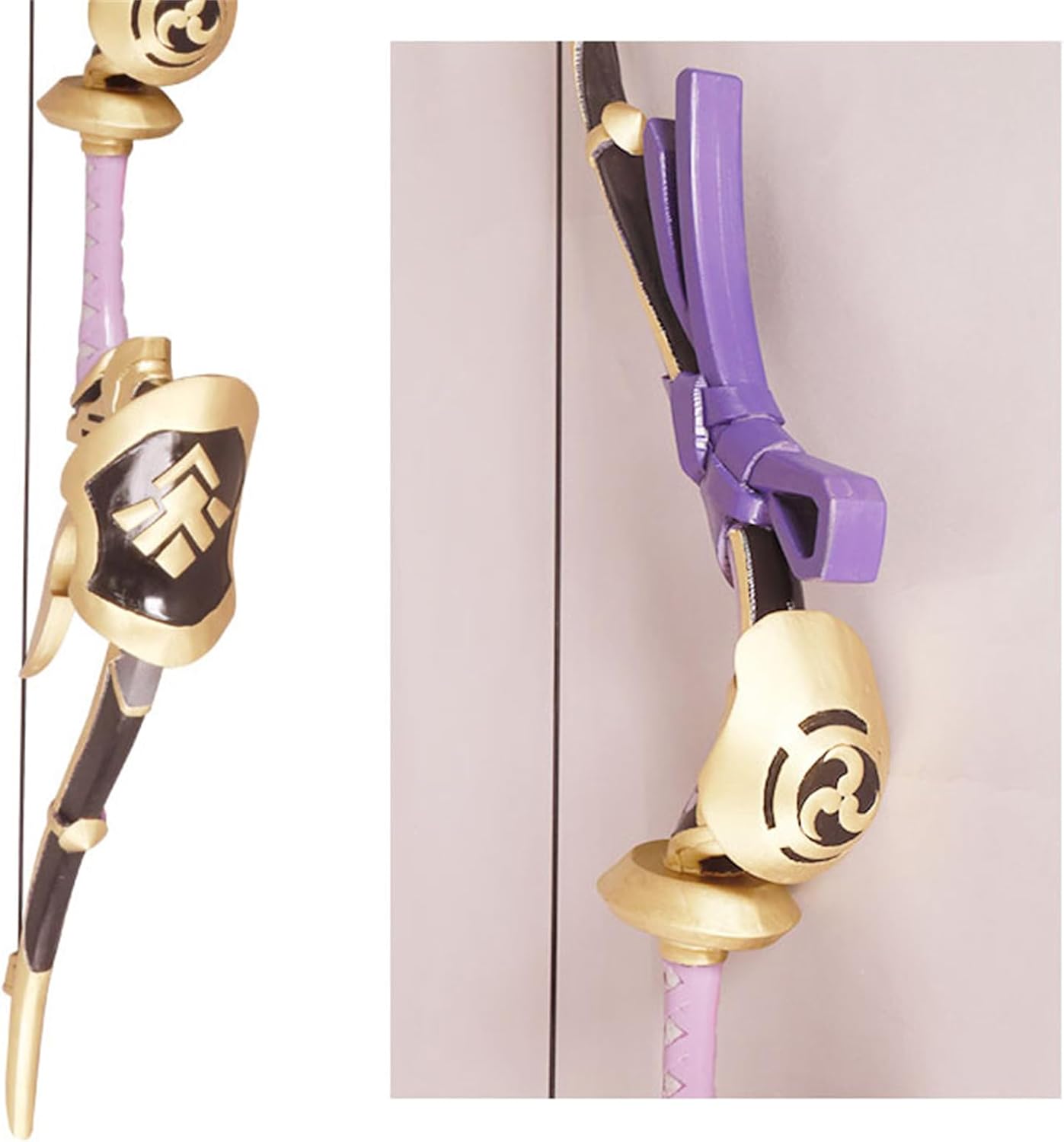 Monenjoy 原神 コスプレ道具 喜多院十文字槍 約181cm トーマ 雷電将軍 元素爆発 アクセサリー PU製造 cosplay 学園祭 イベント ハロウィン COS おもちゃ [並行輸入品] - Monenjoy