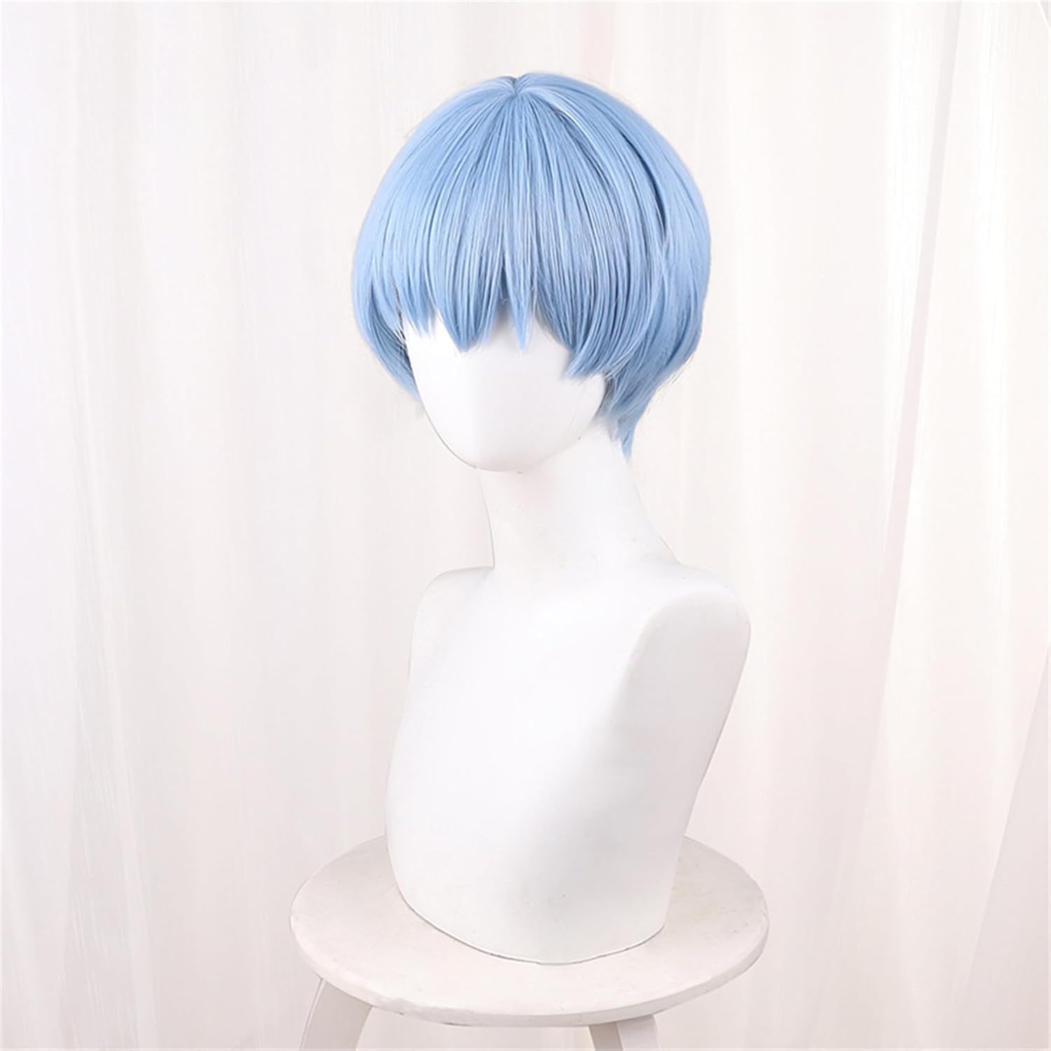 Monenjoy 葬送のフリーレン フリーレン ポニーテール ウィッグ ロング 自然 グラデーション フルウィッグ バレない セミロング ミディアム 可愛い ハイトーンカラー ハイライト かつら - Monenjoy