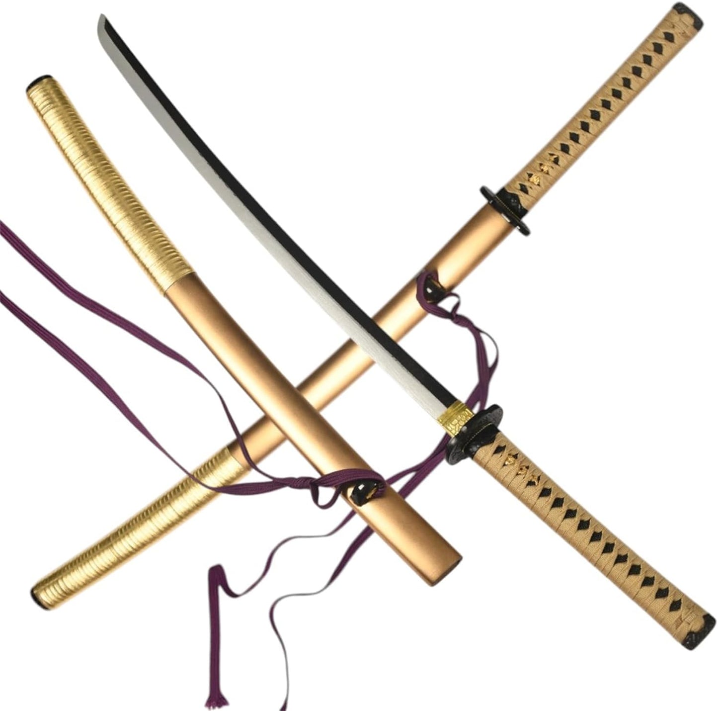 Monenjoy コスプレ道具 刀剣乱舞　 刀剣男子 村雲江 104cm 模擬刀 木刃 目貫有り ハロウィン イベント 舞台道具 工芸品 学園祭 [並行輸入品] - Monenjoy