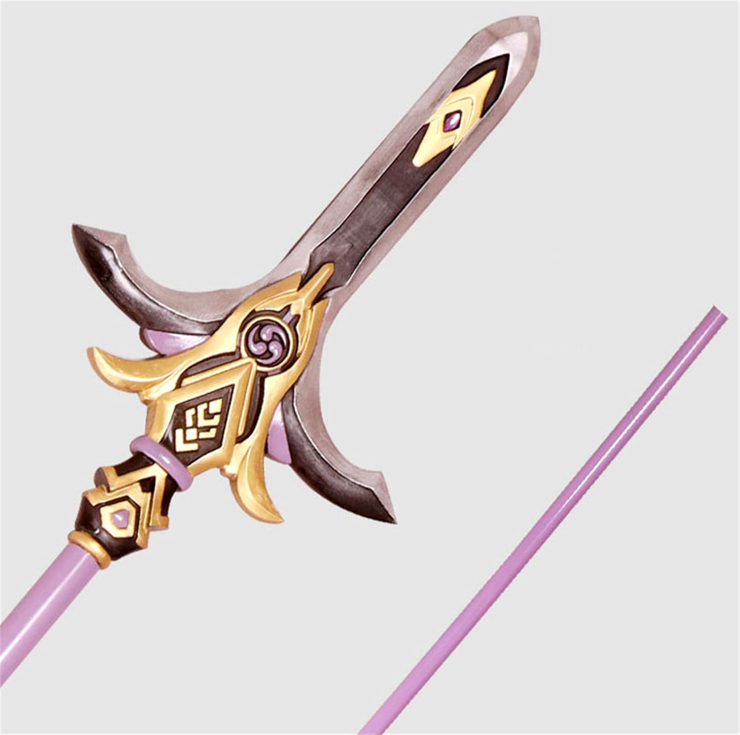 Monenjoy 原神　喜多院十文字槍 コスプレ道具 約181cm トーマ 雷電将軍 元素爆発 アクセサリー PU製造 cosplay 学園祭 イベント ハロウィン COS おもちゃ - Monenjoy