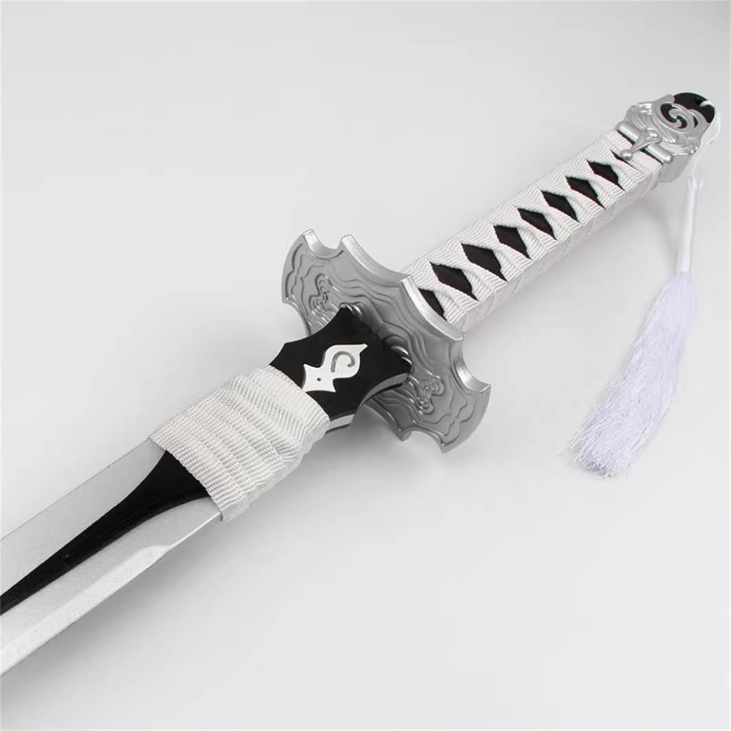 Monenjoy ニーアオートマタ レプリカコスプレ道具　 105cm PU製造 白の契約 黒の誓約 2B 9S 　花火大会 学園祭 ハロウィン 道具 武器 美術刀 ニーアオートマタ コスプレ - Monenjoy