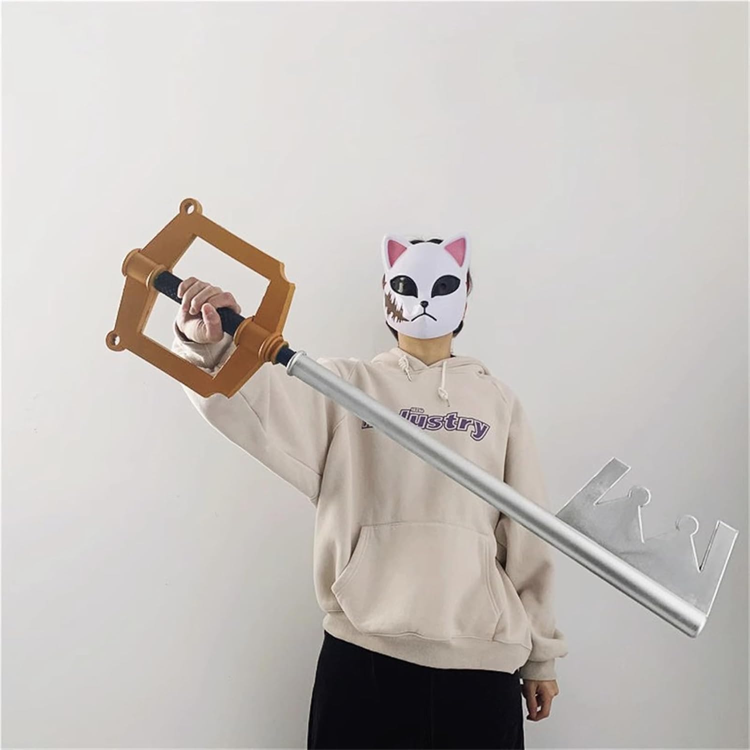 Monenjoy キングダムハーツ ソラ キーブレード 過ぎ去りし思い出 88*22cm 装備 鍵 PU製造 コスプレ道具 撮影道具 おもちゃ 手遊び ハロウィン レプリカ ハロウィン イベント - Monenjoy