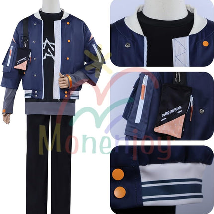 Monenjoy　ゼンレスゾーンゼロ エレン・ジョーウィッグ追加 コスチューム ゼンゼロ/ZZZ　コスプレ 衣装  イベント