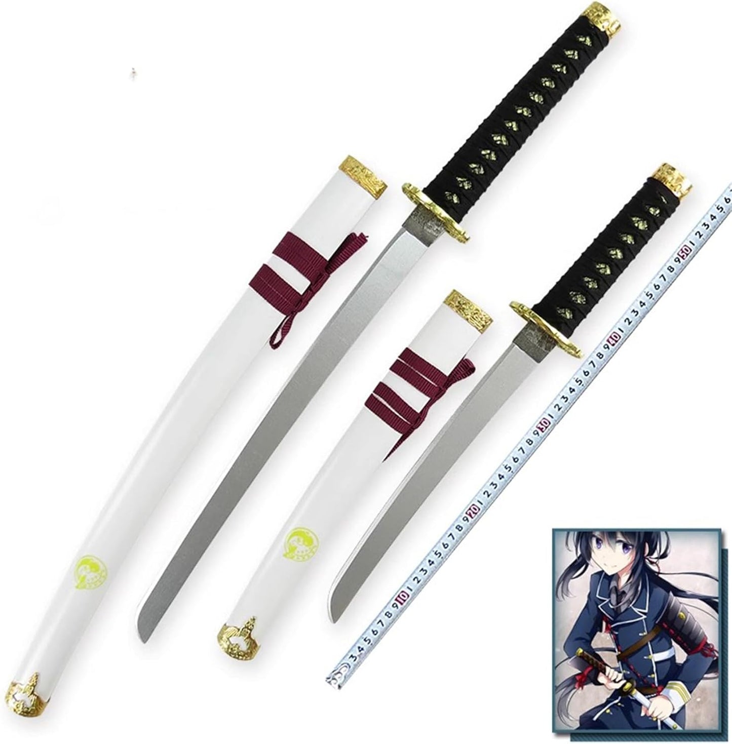 Monenjoy 刀剣乱舞　日向正宗 54cm 刀剣男士 ひゅうがまさむね 付喪神 短刀 とうらぶ 美術刀 おもちゃ コスプレ道具 イベント 舞台道具 ハロウィン 花火大会　 - Monenjoy