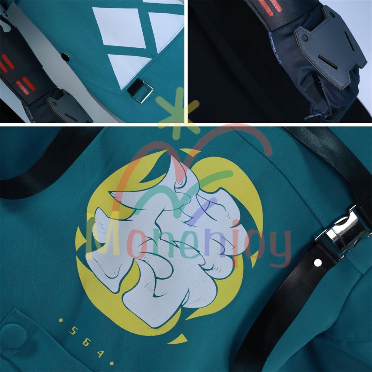 Monenjoy　ゼンレスゾーンゼロ エレン・ジョーウィッグ追加 コスチューム ゼンゼロ/ZZZ　コスプレ 衣装 イベント - Monenjoy