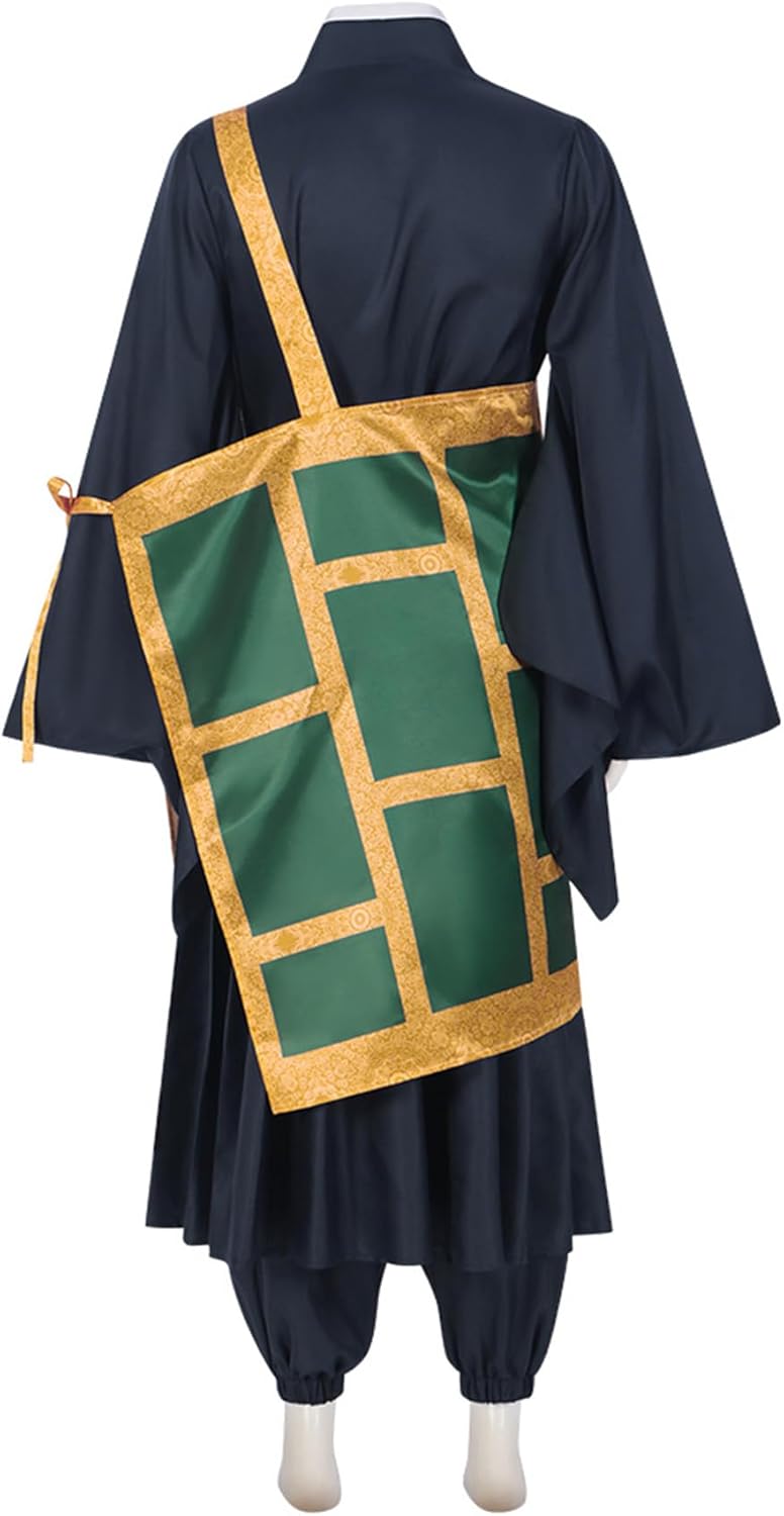 Monenjoy　呪術廻戦 夏油傑 げとうすぐる 和服 学生時代服 コスチューム コスプレ 衣装 仮装 COS 学園祭 呪詛師 着物 変装 - Monenjoy