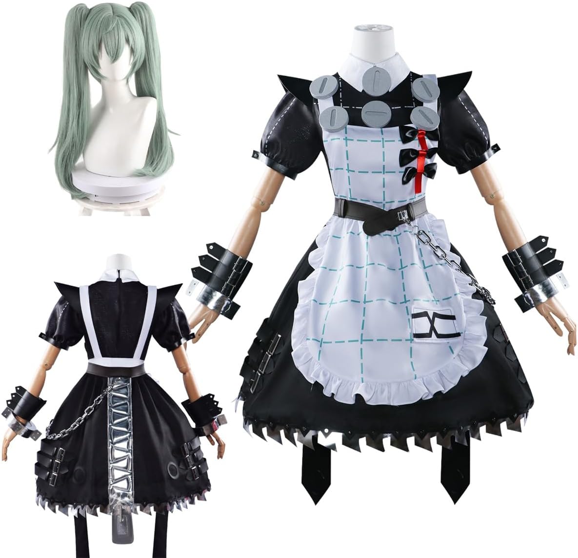Monenjoy　ゼンレスゾーンゼロ エレン・ジョーウィッグ追加 コスチューム ゼンゼロ/ZZZ　コスプレ 衣装 イベント - Monenjoy