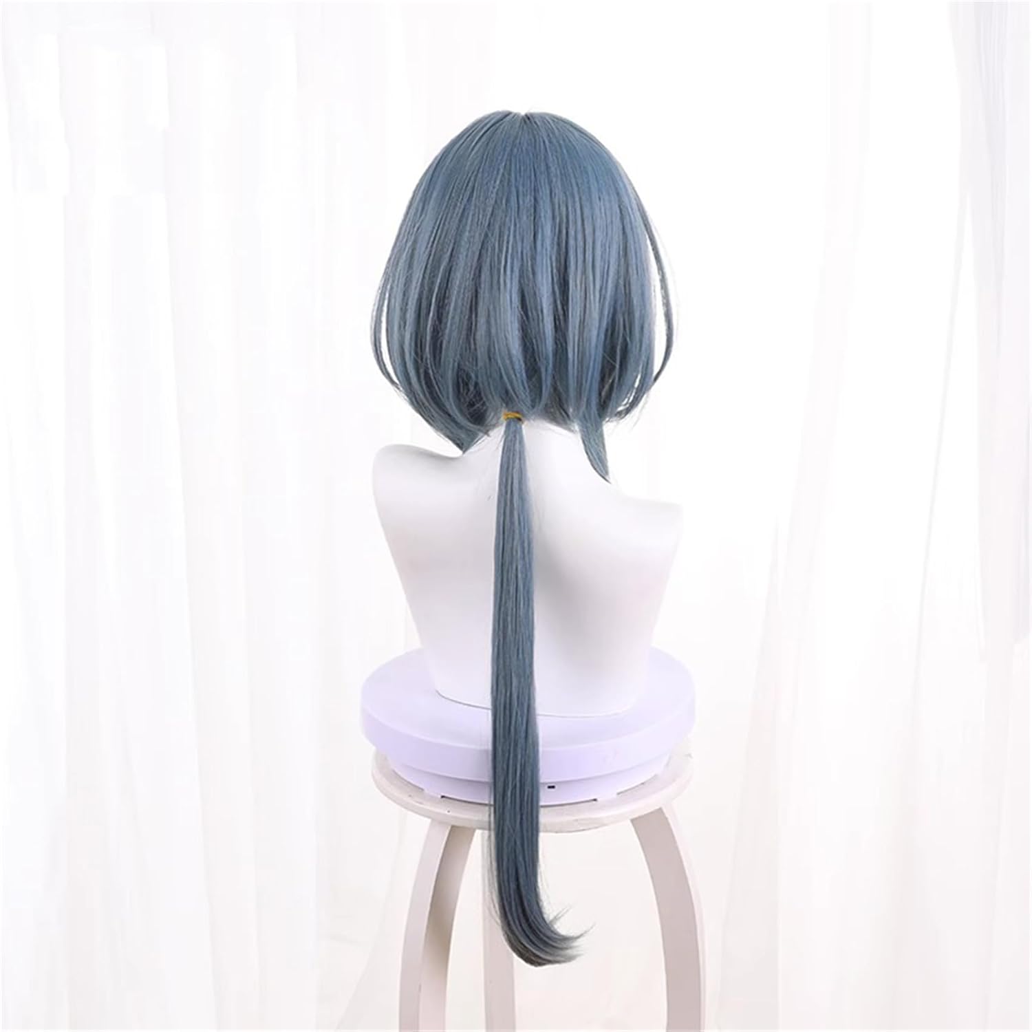 Monenjoy 崩壊スターレイル 桂乃芬 ウィッグ 80cm ロング 自然 ショート ボブ フルウィッグ ストレート ウイッグ wig かつら フルウィッグ ミディアム セミロング - Monenjoy