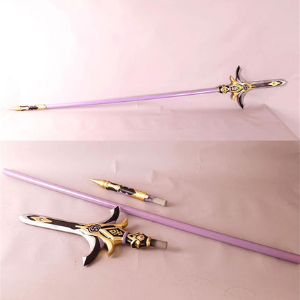 Monenjoy 原神 コスプレ道具 喜多院十文字槍 約181cm トーマ 雷電将軍 元素爆発 アクセサリー PU製造 cosplay 学園祭 イベント ハロウィン COS おもちゃ [並行輸入品]
