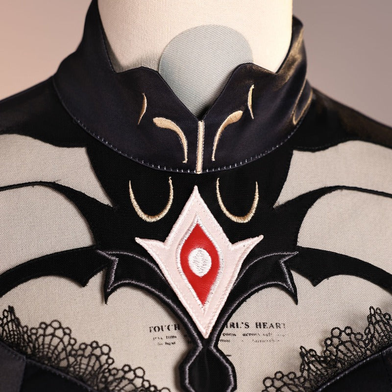 Monenjoy 原神 ロノヴァ　Ronova　 コスプレ衣装　死の執政　魔神　3d樹脂製パーツ　ワンピース　コスチューム