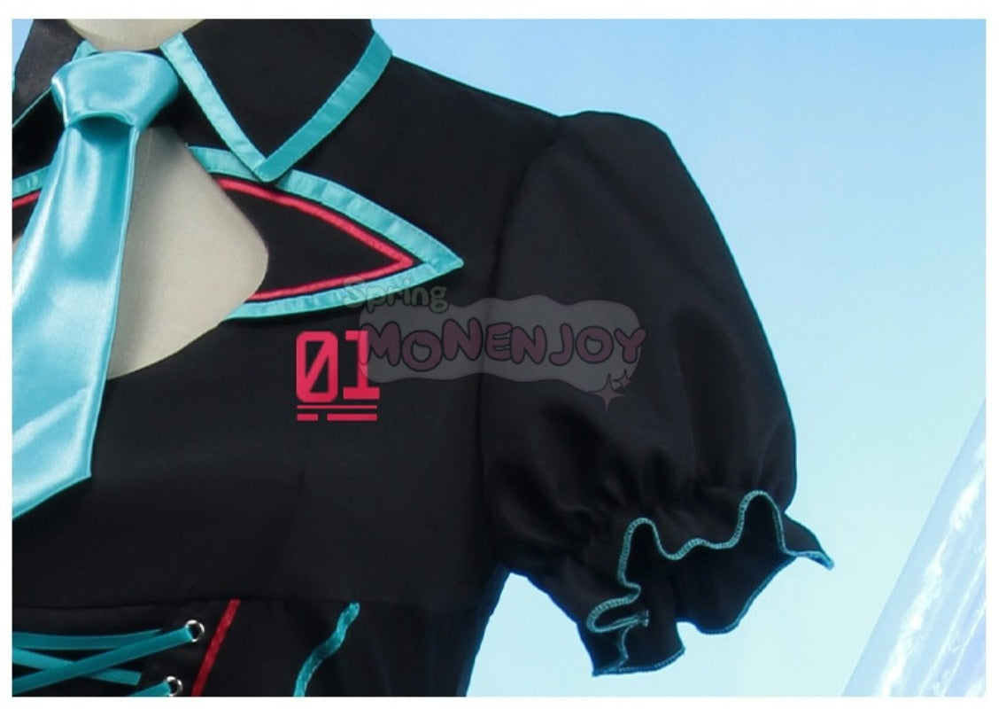 Monenjoy　初音ミク plays 月光下騎士団　コスプレ衣装　ワンピース　ハロウィン　イベントGS1319 - Monenjoy