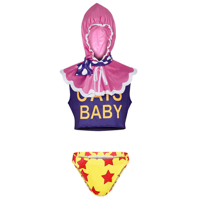Monenjoy ONEPIECE セニョール・ピンク海賊団 衣装 ユニフォーム　礼服　コスチューム　赤ん坊のような格好をしている小太りの男　COS　ハロウィン　舞台衣装　学園祭　クリスマス　イベント - Monenjoy