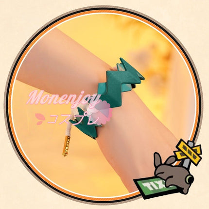 Monenjoy ZenZero Rin Summer Blue Sky ชุดคอสเพลย์พร้อมหมวกและต่างหู ชุดว่ายน้ำ และชุดแต่งกาย สินค้าอนิเมะสุดเก๋ 